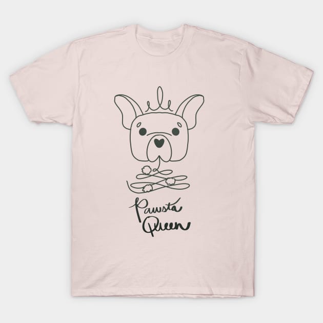 Pasta Frenchie T-Shirt by Bella Vita Shirts